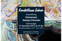 Personal exhibition in Vienna.
