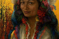 «Portrait of Кaterina», oil, canvas, 50х70 см, 2019.