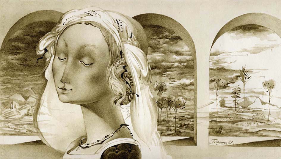 «LAURETA»  illustrations to the sonnets of Francesco Petrarca
